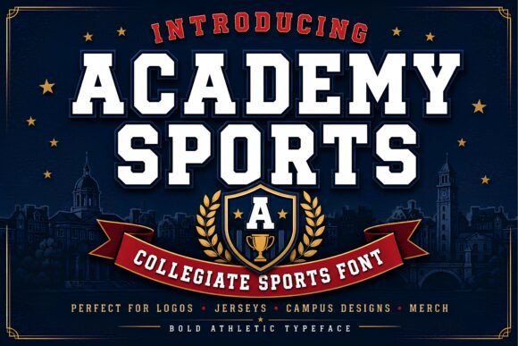Academy Sports Font - Featured Image