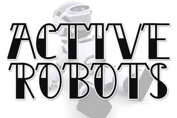 Active Robots Font - Featured Image