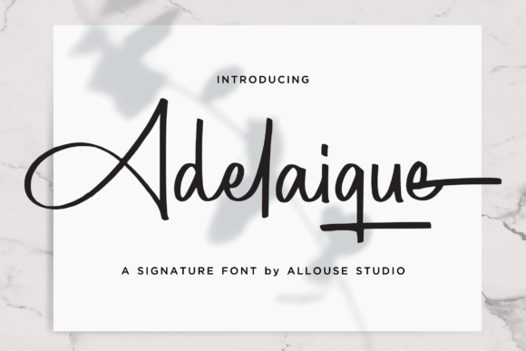Adelaique Font - Featured Image