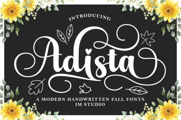 Adista Font - Featured Image