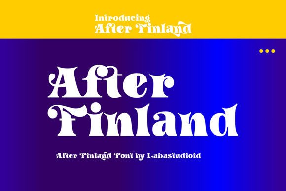 After Finland Font - Featured Image