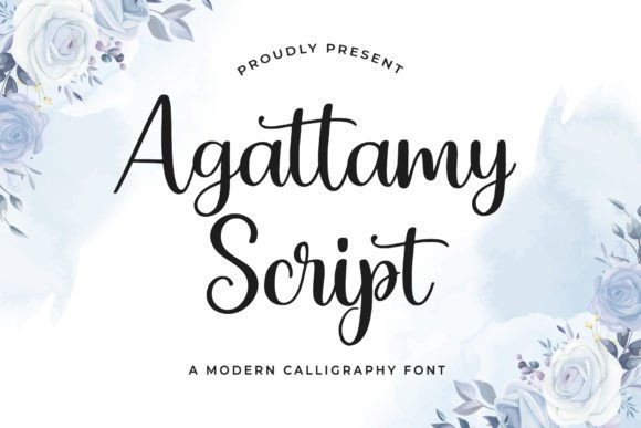Agattamy Script Font - Featured Image