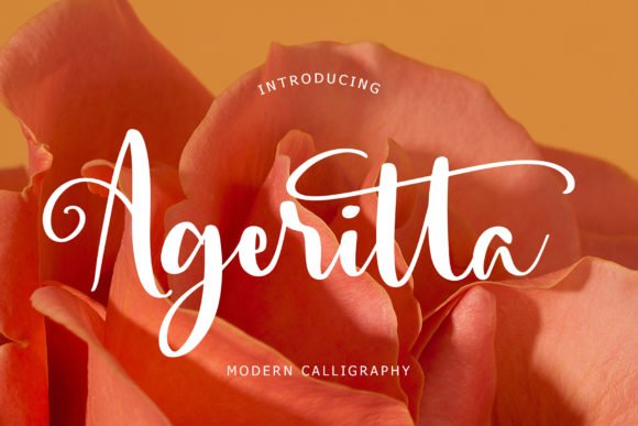 Ageritta Font - Featured Image