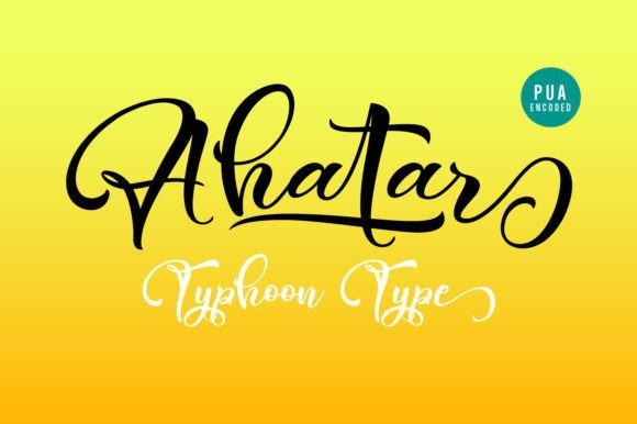 Ahatar Font - Featured Image