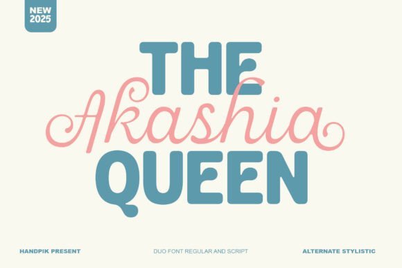 Akashia Font - Featured Image