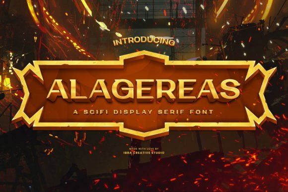 Alagereas Font - Featured Image
