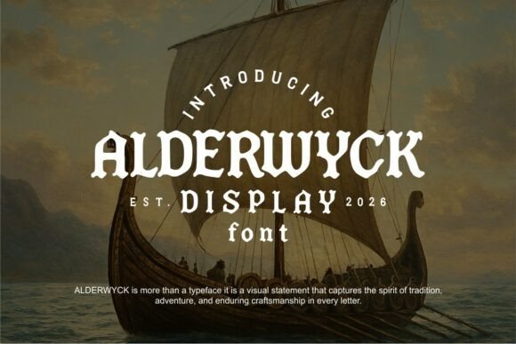 Alderwyck Font - Featured Image