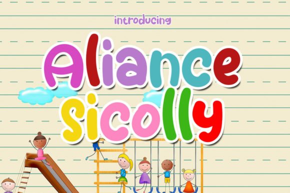 Aliance Sicolly Font - Featured Image