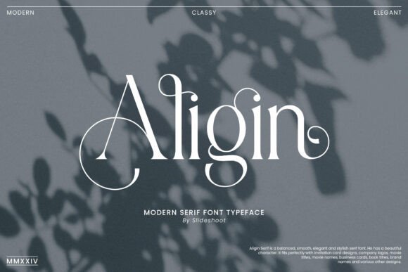 Aligin Font - Featured Image