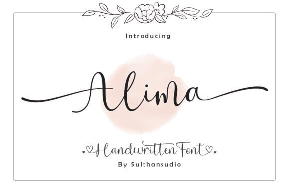 Alima Font - Featured Image