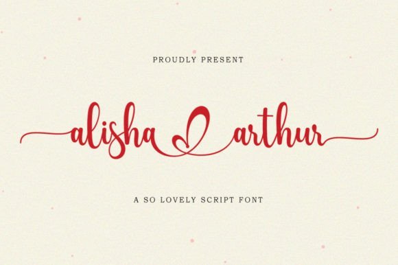 Alisha Arthur Font - Featured Image