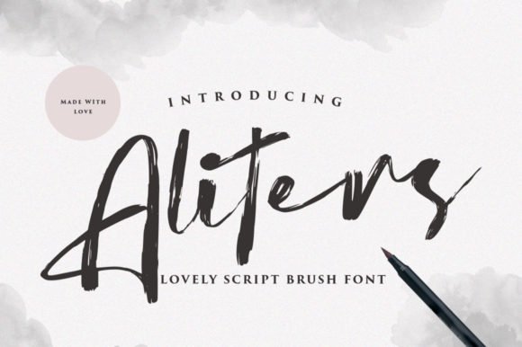 Aliters Font - Featured Image