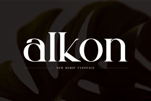 Alkon Font - Featured Image