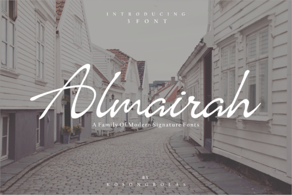 Almairah Font - Featured Image