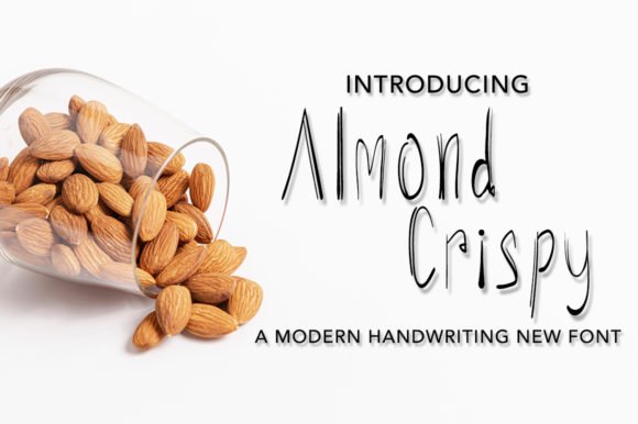 Almond Crispy Font - Featured Image
