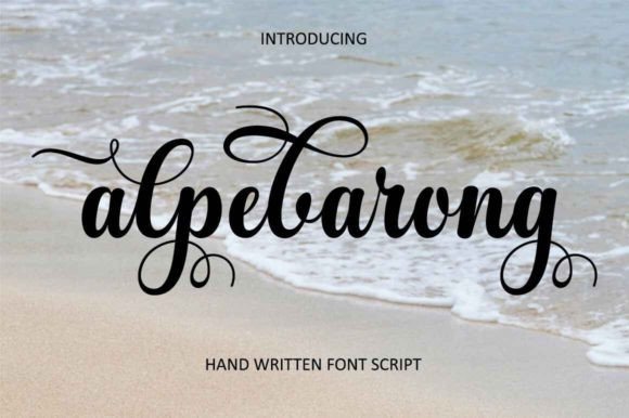 Alpebarong Font - Featured Image