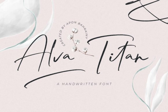 Alva Titan Font - Featured Image