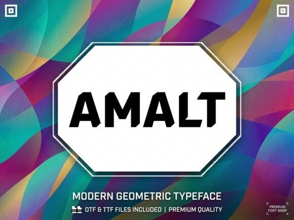 Amalt Font - Featured Image