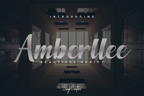Amberllee Font - Featured Image