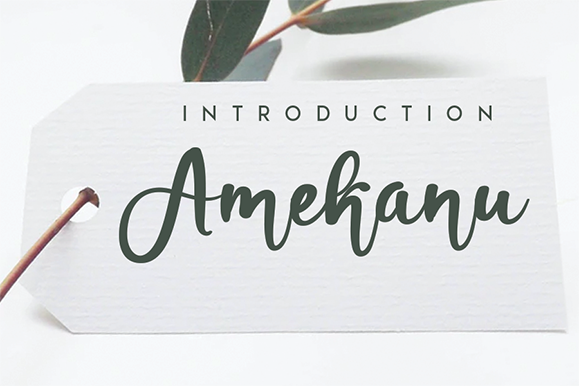 Amekanu Font - Featured Image