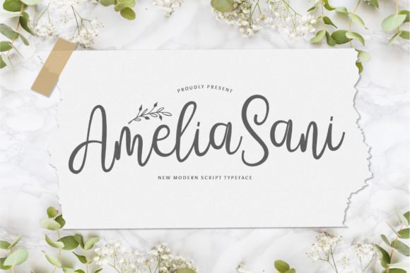 Amelia Sani Font - Featured Image