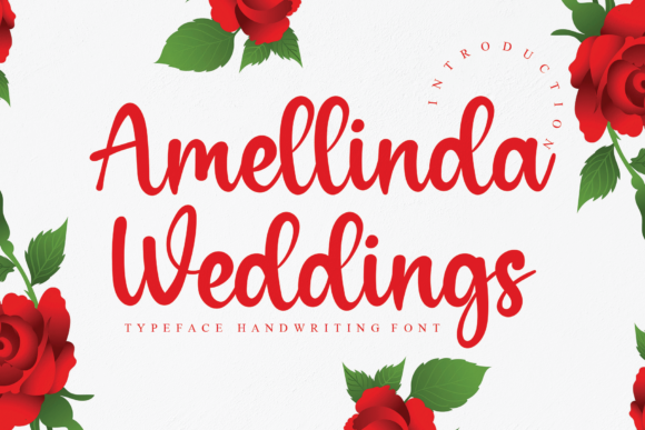 Amellinda Weddings Font - Featured Image