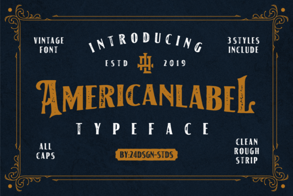 American Label Font - Featured Image