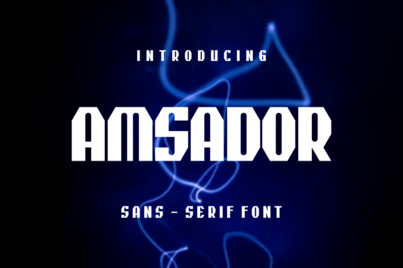 Amsador Font - Featured Image