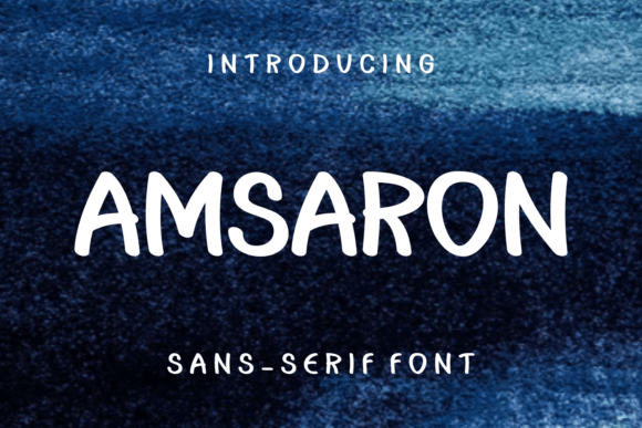 Amsaron Font - Featured Image