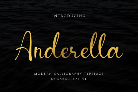 Anderella Font - Featured Image