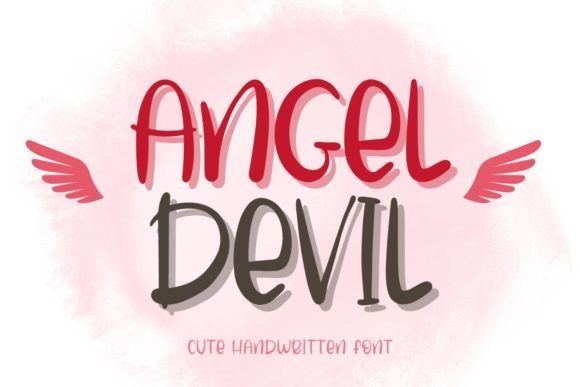 Angel Devil Font - Featured Image