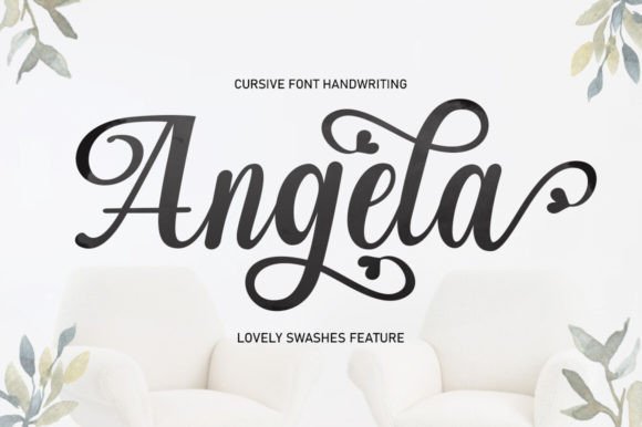 Angela Story Font - Featured Image
