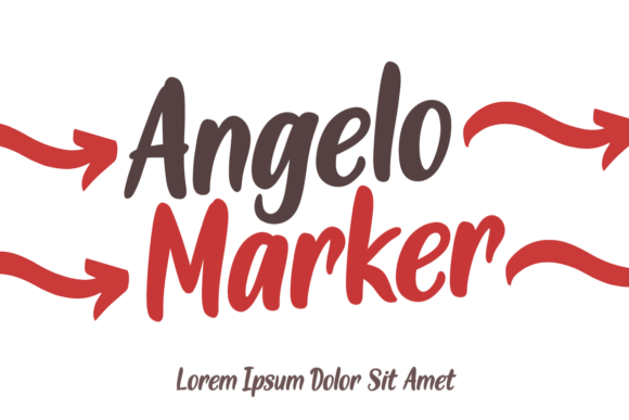 Angelo Marker Font - Featured Image