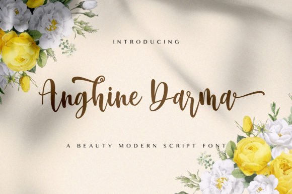 Anghine Darma Font - Featured Image