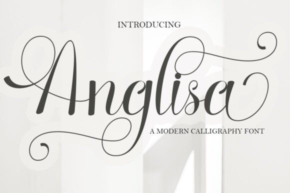 Anglisa Font - Featured Image