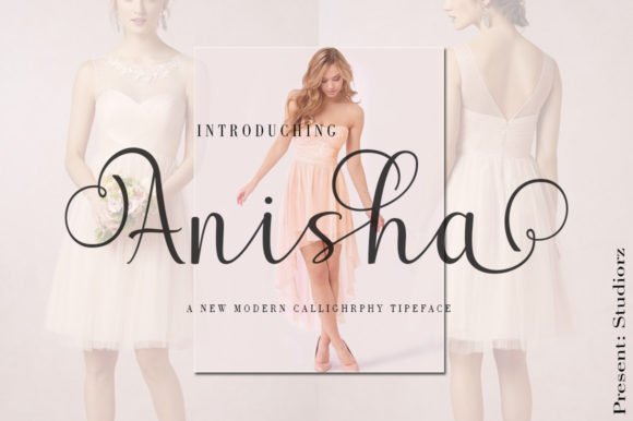 Anisha Font - Featured Image
