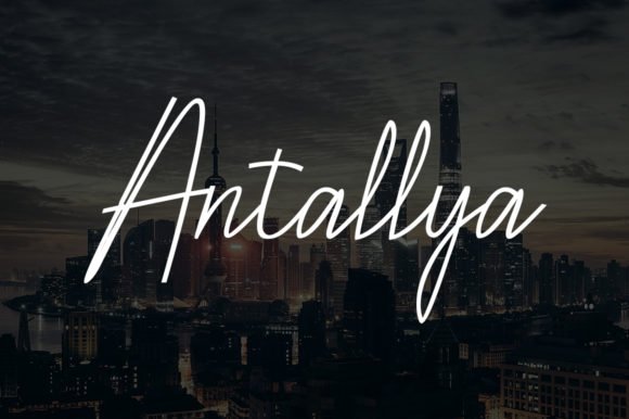 Antallya Font - Featured Image