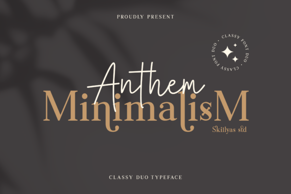 Anthem Minimalism Duo Font - Featured Image