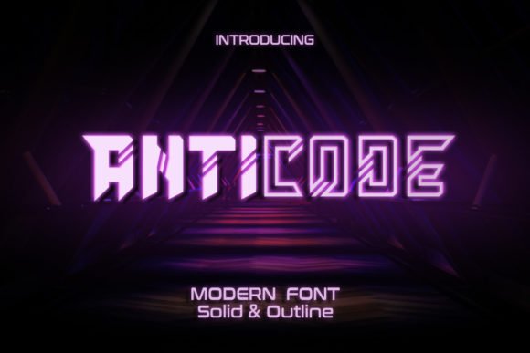 Anticode Font - Featured Image