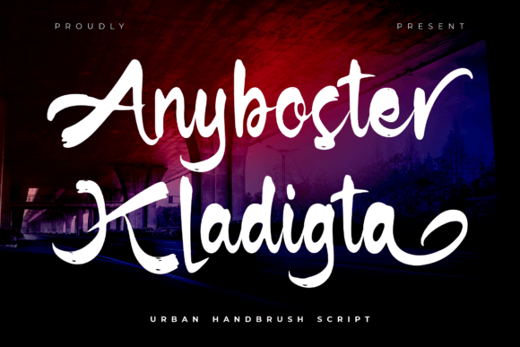 Anyboster Kladigta Font - Featured Image