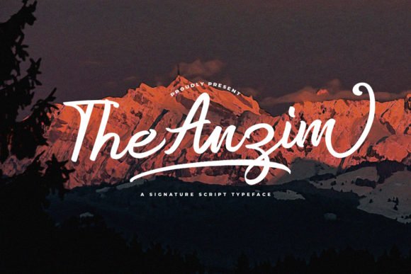 Anzim Font - Featured Image