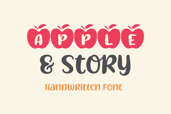 Apple & Story Font - Featured Image