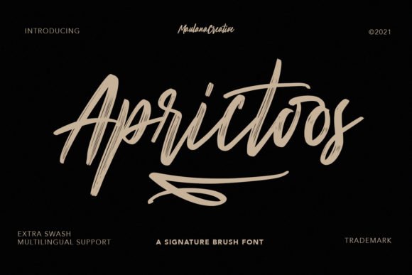 Aprictoos Font - Featured Image