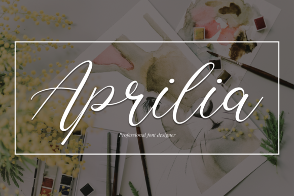 Aprilia Font - Featured Image