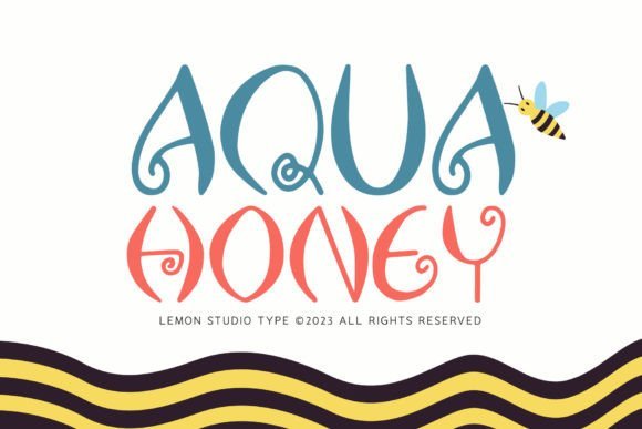 Aqua Honey Font - Featured Image