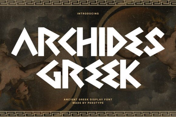 Archides Font - Featured Image