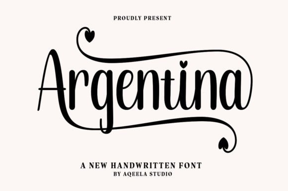 Argentina Font - Featured Image