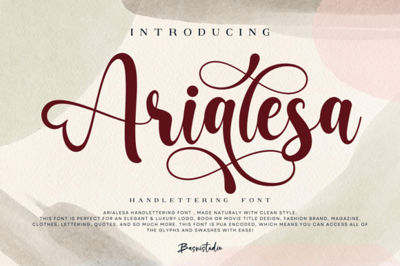 Arialesa Font - Featured Image