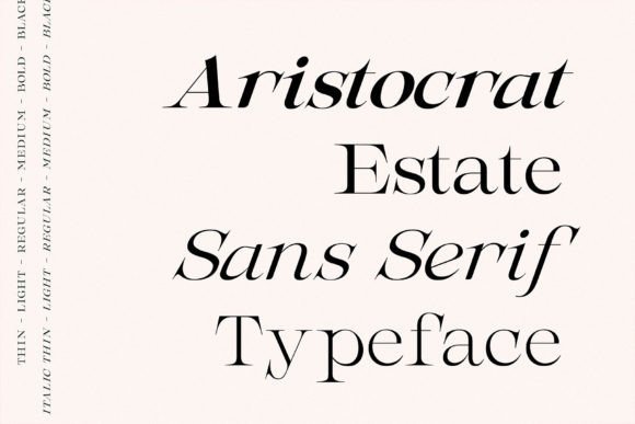 Aristocrat Estate Font - Featured Image