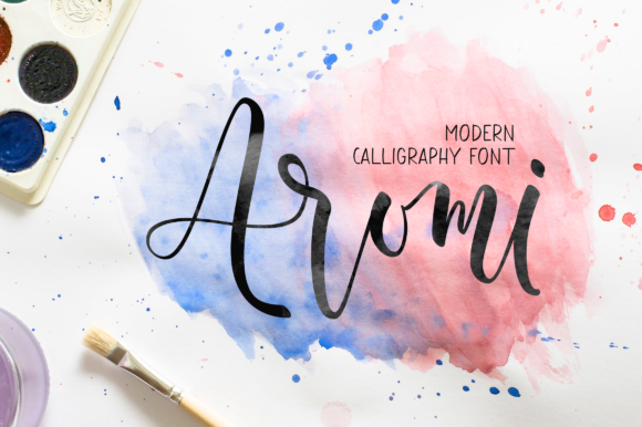 Aromi Font - Featured Image
